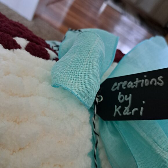 Handmade chenille blanket - Picture 14 of 14